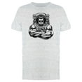 thumbnail image 1 of Bodybuilder Astronaut T-Shirt Men -Image by Shutterstock, Male XX-Large, 1 of 2