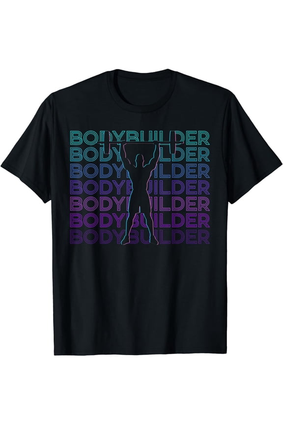 Bodybuilder Bodybuilding Retro T-Shirt