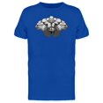 thumbnail image 1 of Bodybuilder Breaks Iron Disk T-Shirt Men -Image by Shutterstock, Male Large, 1 of 2
