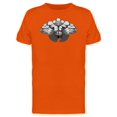 thumbnail image 1 of Bodybuilder Breaks Iron Disk Tee Men's -Image by Shutterstock, 1 of 1