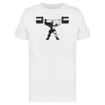 thumbnail image 1 of Bodybuilder Lifting Weights T-Shirt Men -Image by Shutterstock, Male 3X-Large, 1 of 2