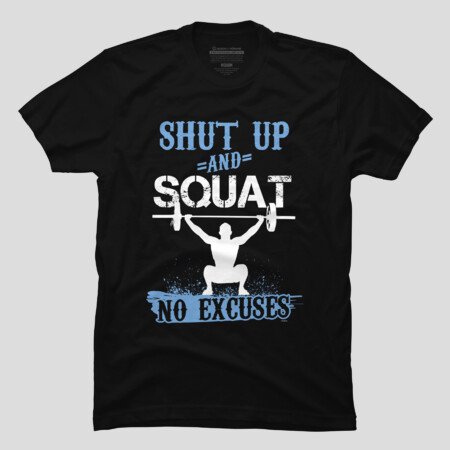 Bodybuilder Weightlifting Gym Fitness Motivational T-shirt M2981489, Up to Size 5XL