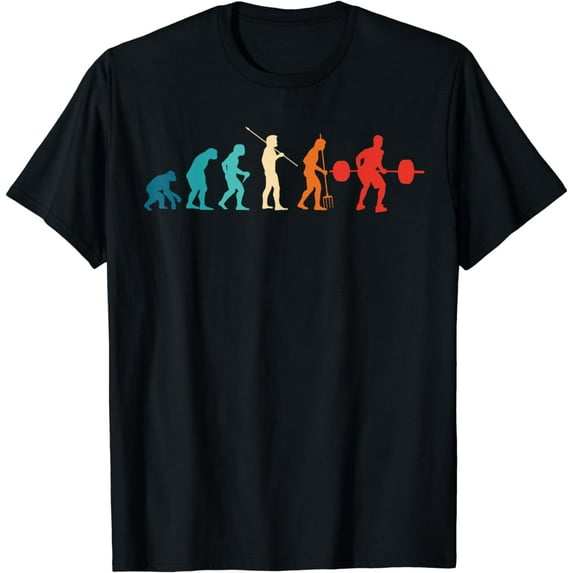 Bodybuilding Gifts Retro Vintage Dumbbell Workout Gym T-Shirt