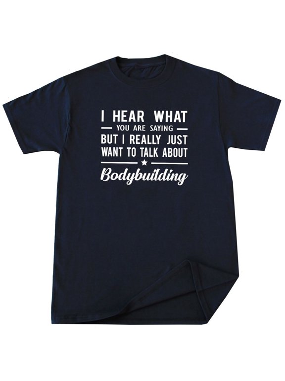 Bodybuilding Gym Weightlifting Training T-Shirt