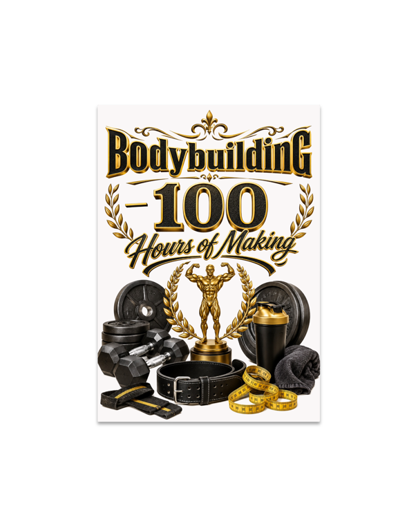 Bodybuilding Milestone Keepsake - Bodybuilder - 13x19 Poster Print
