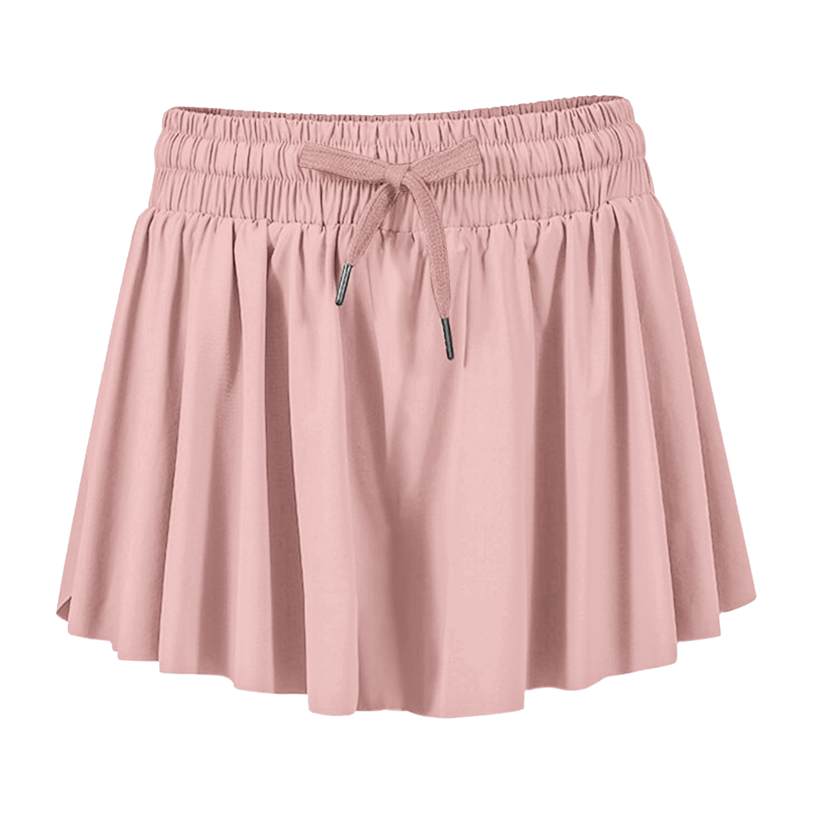 Bodychum Flowy Athletic Shorts 2 in 1 Double Layer Design Butterfly