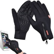 Bodychum Men Women Winter Warm Windproof Waterproof Anti-slip Thermal Touch Screen Gloves