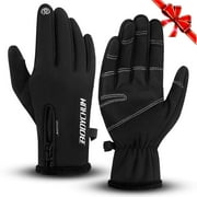 Bodychum Winter Sports Gloves Warm for Men Women Non-Slip Windproof Thermal Touch Screen Mittens, Christmas Day Gifts for Him