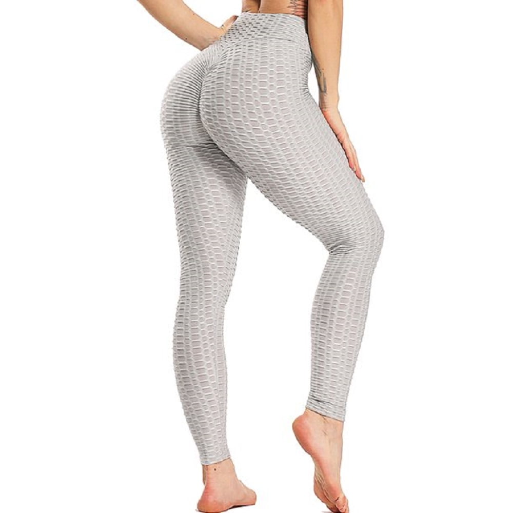 Bodychum Yoga Pants for Women Athletic Works, High Waist Butt Lifting ...