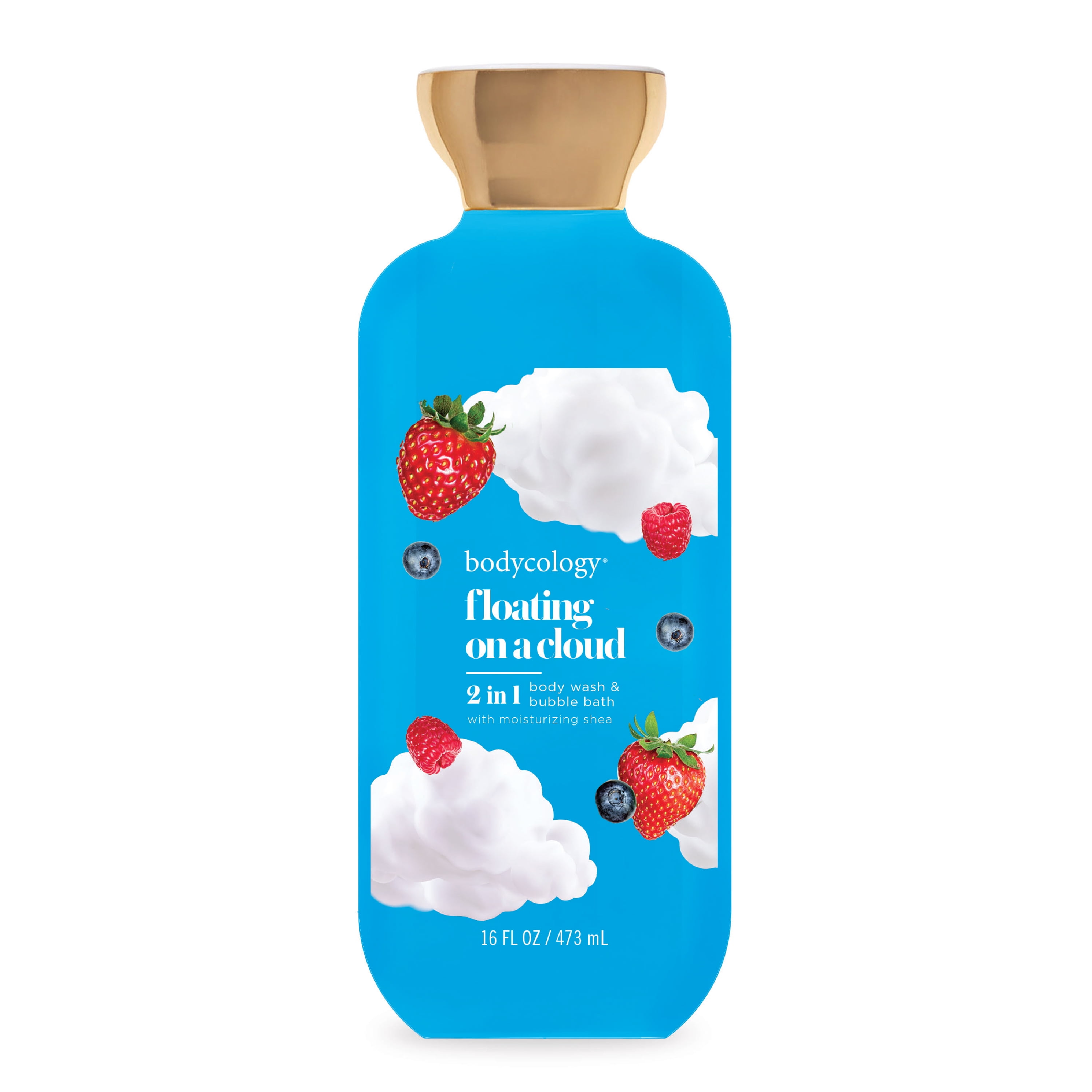 Bodycology 2-in-1 Body Wash & Bubble Bath, Floating on a Cloud, 16 fl oz