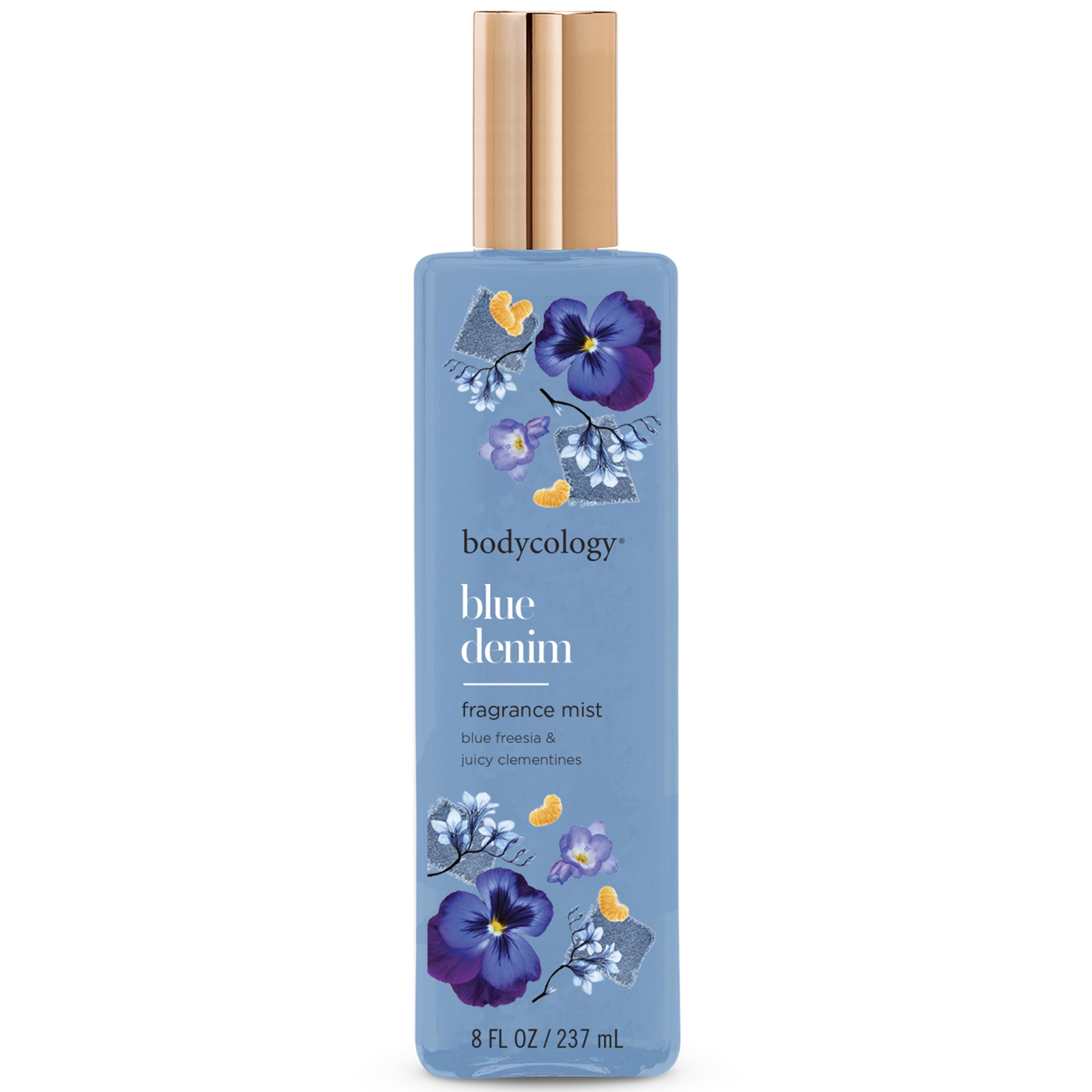 Bodycology Blue Denim Fragrance Mist Spray By Bodycology - 8 oz Bodycology Blue Denim Fragrance Mist Spray By Bodycology - 8 oz