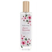 Bodycology Cherry Blossom Cedarwood and Pear by Bodycology Fragrance Mist Spray 8 oz for Women Pack of 3
