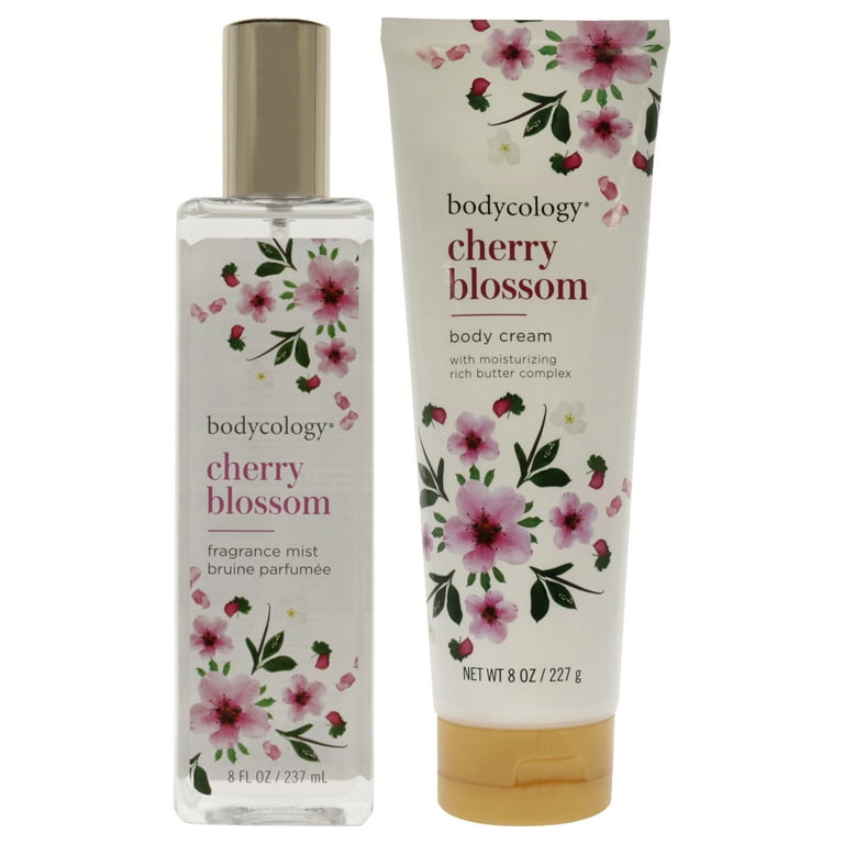 Bodycology Cherry Blossom Kit , 2 Pc Kit 8oz Body Cream, 8oz