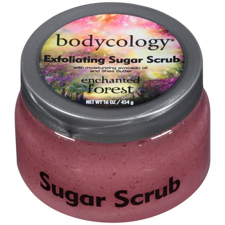 Bodycology Enchanted Forest Exfoliating Sugar Scrub 16 oz.