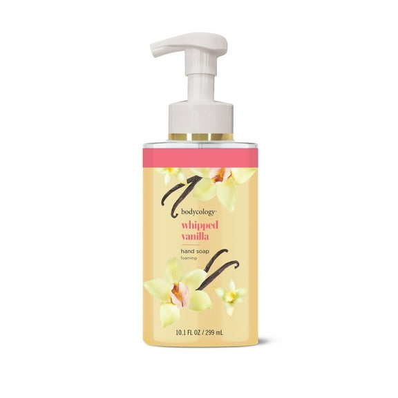 Bodycology Foaming Hand Soap, Whipped Vanilla, 10.1 oz