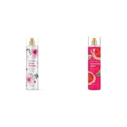 Bodycology Fragrance Body Mist, Cherry Blossom, 8 fl.oz. & Bodycology Long-Lasting Fragrance Body Mist, Watermelon Splash Bundle