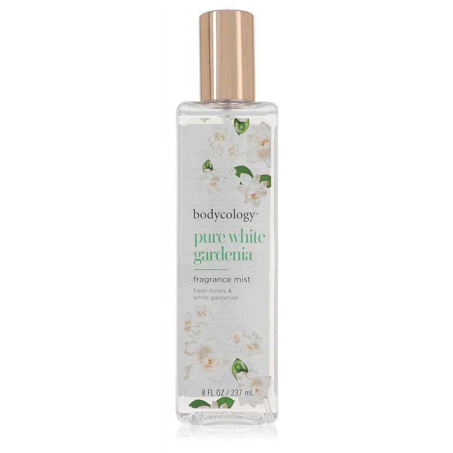 Bodycology Pure White Gardenia by Bodycology Fragrance Mist Spray 8 oz for Women Pack of 2