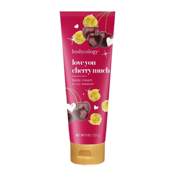 Bodycology Moisturizing Body Cream, Love You Cherry Much, 8 oz.