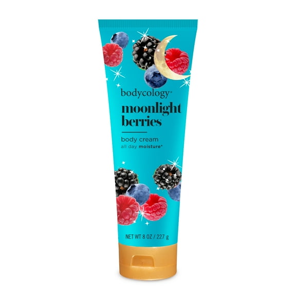 Bodycology Moisturizing Body Cream, Moonlight Berries, 8 oz
