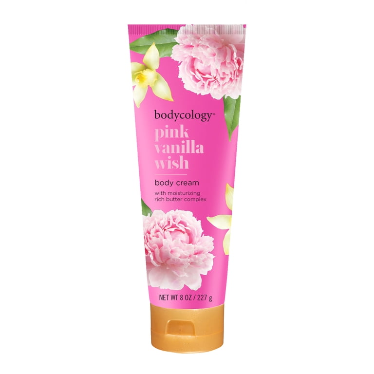 Bodycology, Body Cream, 8 oz, Pink Vanilla Wish Shea Butter