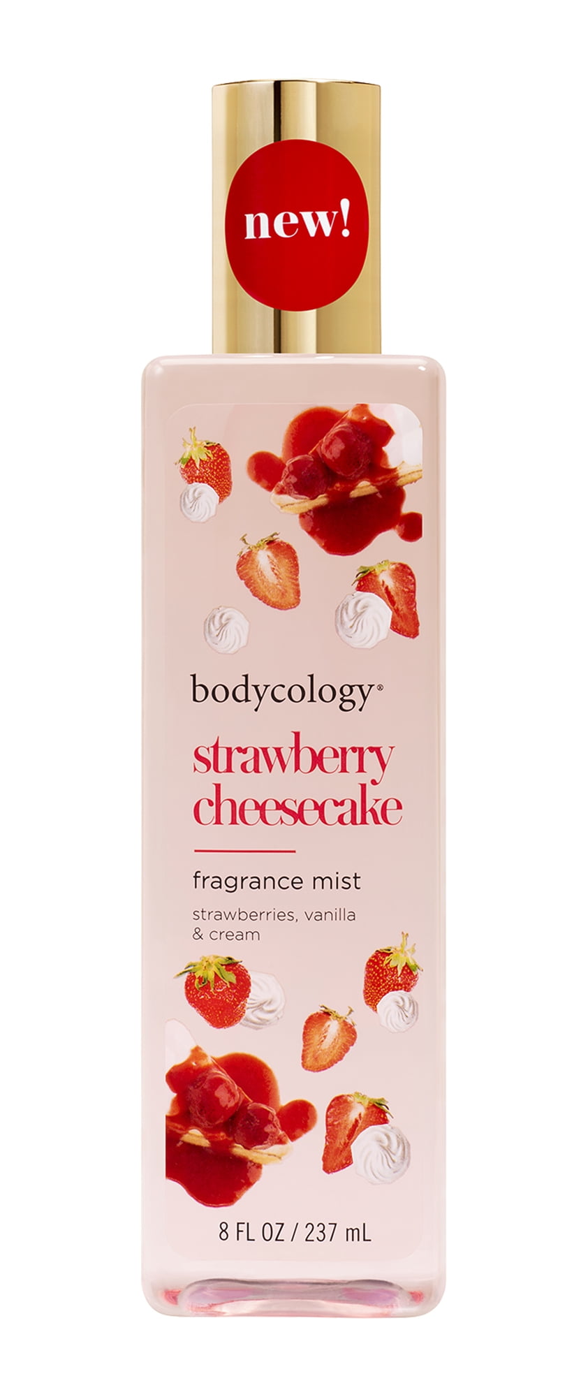 Bodycology Strawberry Cheesecake Fragrance Mist, 8 fl oz - Walmart.com