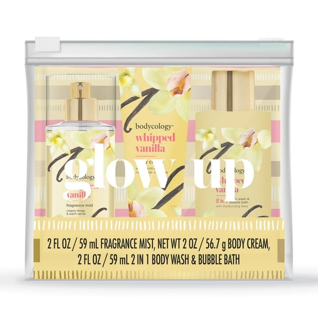 Bodycology Whipped Vanilla Body Care Set 4 Pieces Walmart com