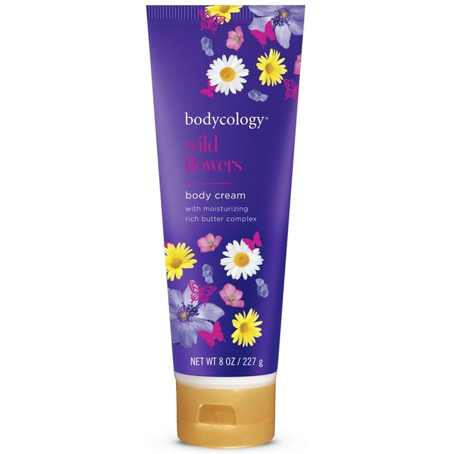 Bodycology Wild Flower Body Cream, 8 oz