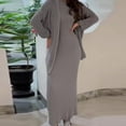thumbnail image 1 of Bodycon Dress & Cardigan Set (S, WildDoveGrey), 1 of 9