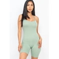 thumbnail image 1 of Bodycon Romper with Crossback Design, 1 of 10