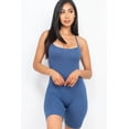 thumbnail image 1 of Bodycon Romper with Crossback Design, 1 of 10
