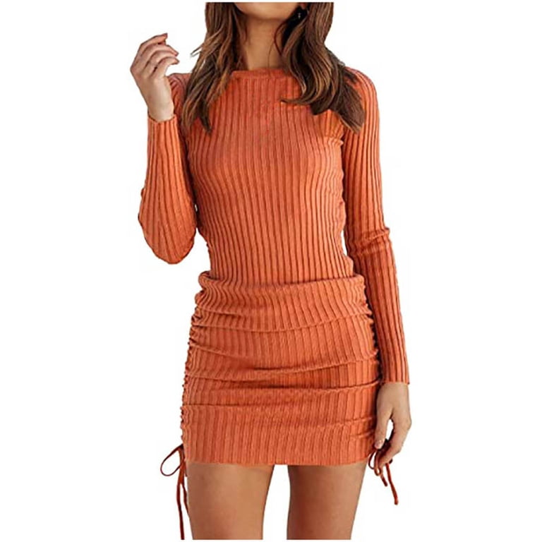 guess denim bodycon dress Frankies Bikinis Jade Cloud Knit Mini Dress main image 0
