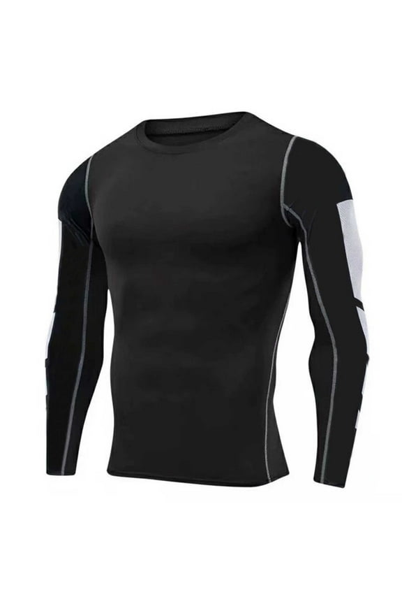 Bodycon Tops for Mens Fall Winter Long Sleeve Crewneck Sport Athletic Jogger Going Out Warm Basic Tops Shirt Blouses Man 2026 Clothing Trendy