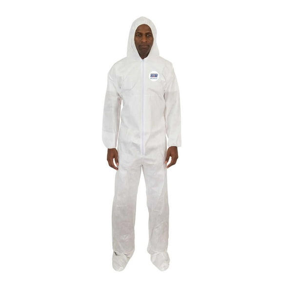 Body Filter 95 ®, Coverall with Hood & Boot, Elastic Wrist & Ankle