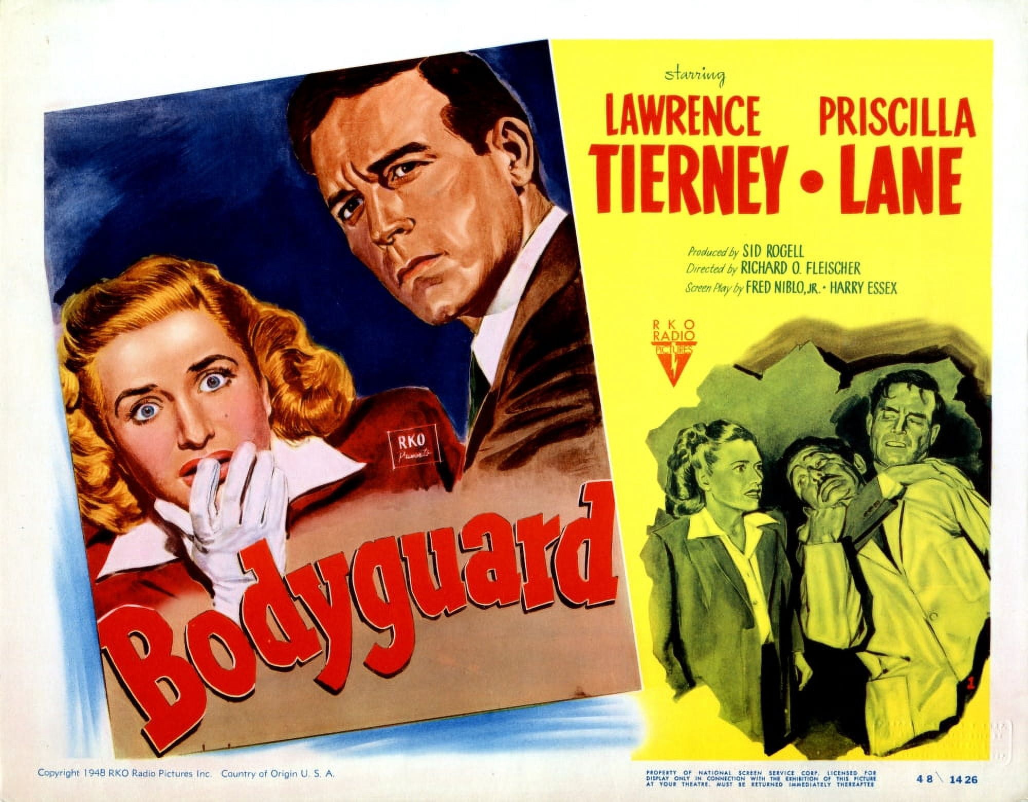 Bodyguard Canvas Art - (20 x 16)