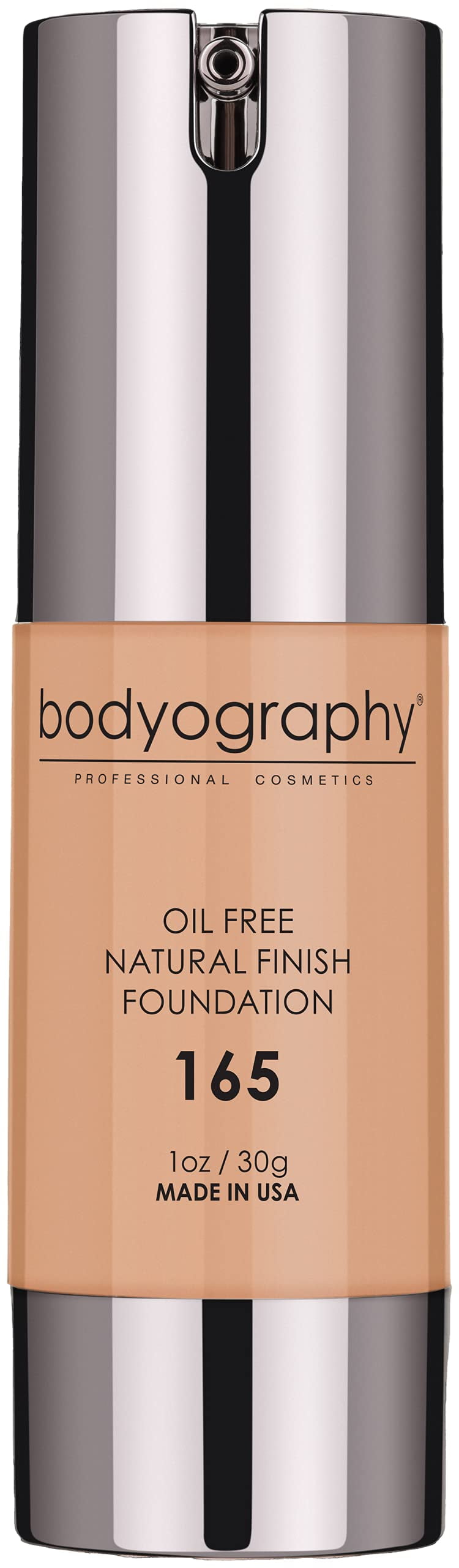 Bodyography Matte Foundation Makeup (Medium #165): Oil-Free Anti-Aging ...