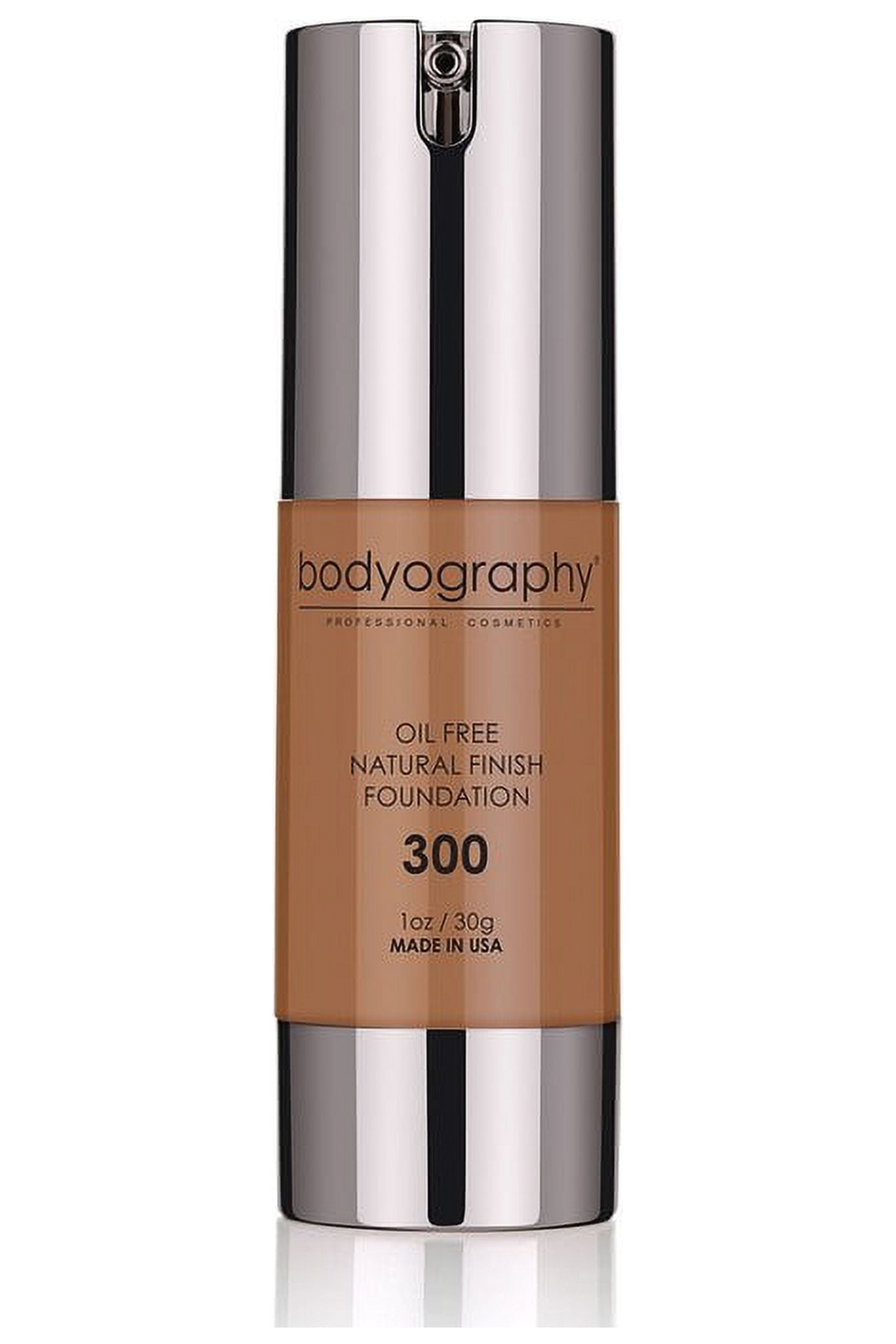 Bodyography Natural Finish Foundation 7005 #300 Very Dark (Warm ...
