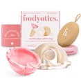 thumbnail image 1 of Bodyotics Reusable Menstrual Disc - 2-Pack (S & L), Pink & Beige - Body-Safe Silicone, Wear Up to 12 Hours, IUD-Compatible, with Carry Pouch, 1 of 7