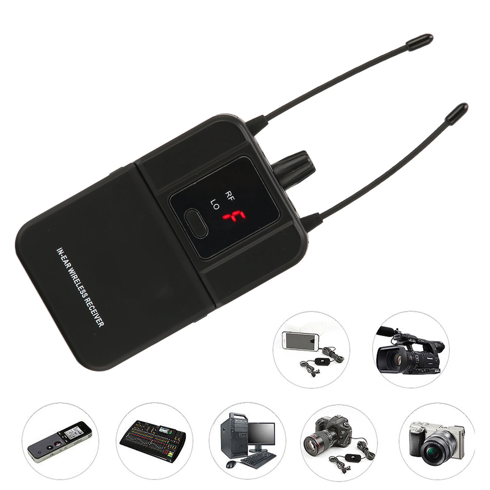 Bodypack Transmitter, UHF Beltpack Transmitter For EM D01 EM D02 EM D04 Stage Monitoring System