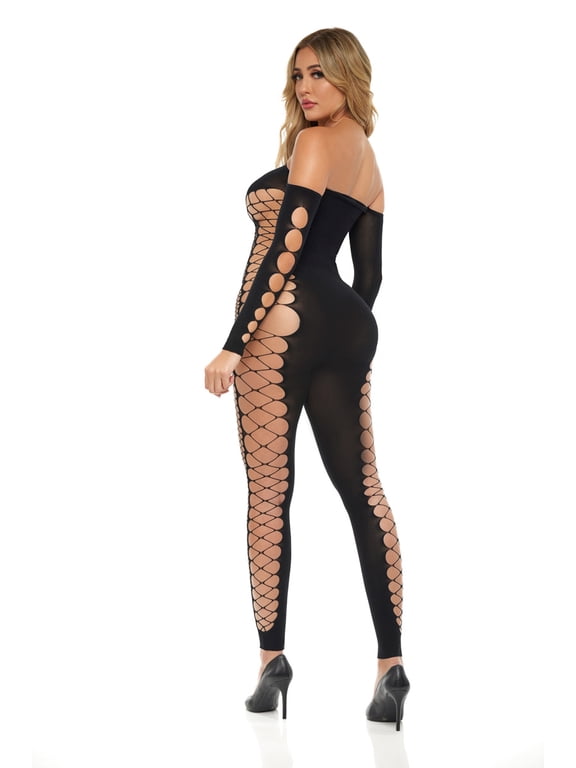 Bodystocking - One Size - Black