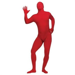Fun World Unisex Adult Red Skin Morph Body Suit Costume One