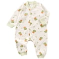 thumbnail image 1 of Bodysuit for Baby Girls & Boys for 3-6 Months Infant Baby Pure Cotton Long Sleeved Newborn Toddler Clothes Boys And Girls Baby Romper Pajamas Crawling Clothes, 1 of 7