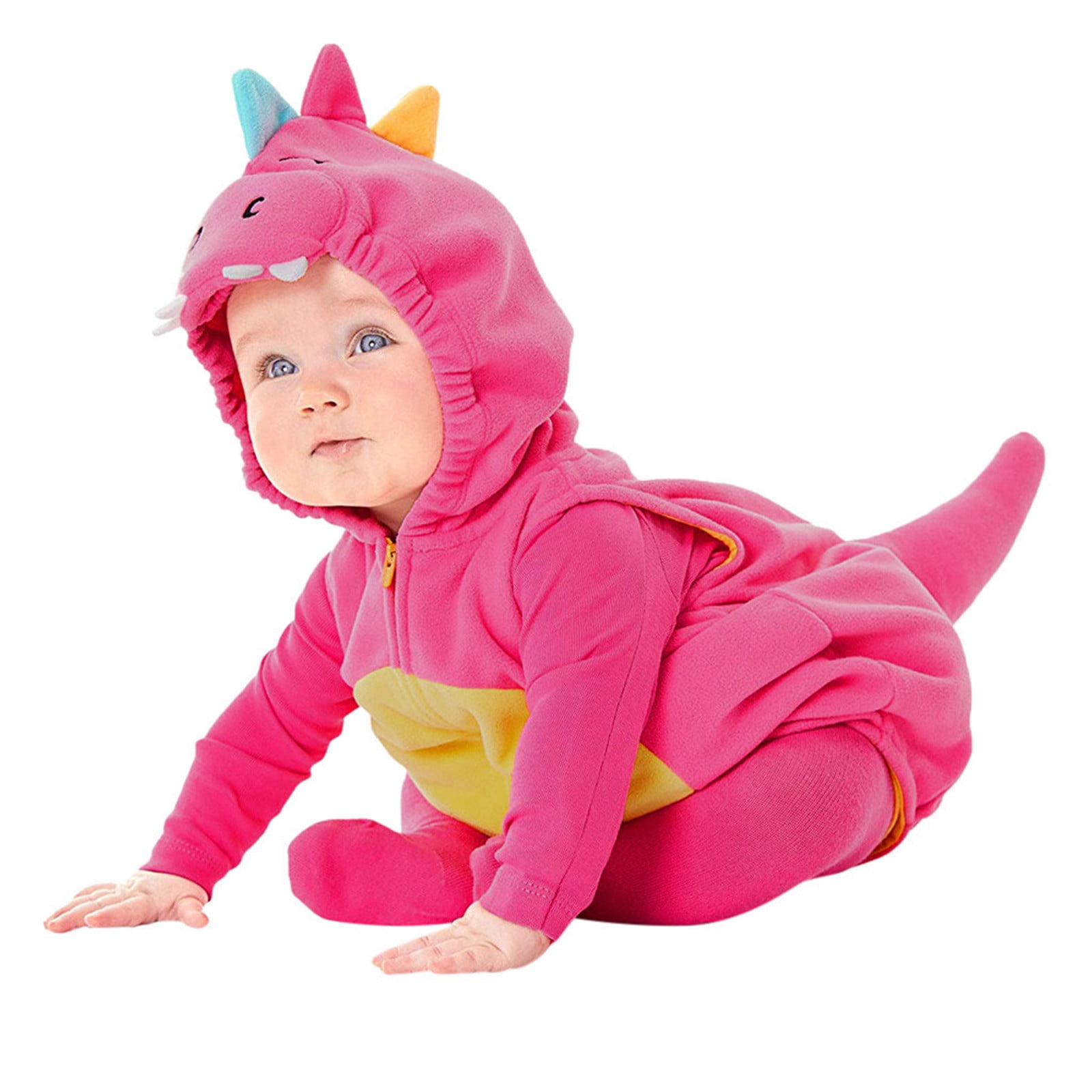 Bodysuit Romper Girls Baby Coat Boys Hoodie Dinosaur Girls Coat&jacket