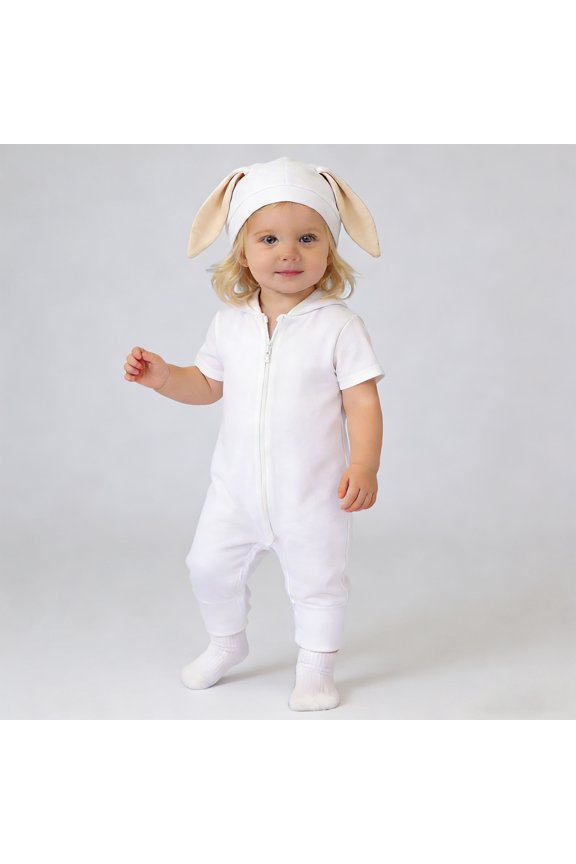 Bodysuit Rompers Cute Bunny Easter Romper Long Sleeve Summer Rompers Cute Baby Girl Clothes 6-9 Months