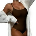 thumbnail image 1 of Bodysuit for Women Tummy Control Shapewear Seamless Sculpting Thong Body Shaper Tank Top, 1 of 6