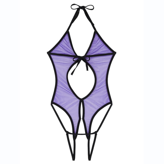 Bodysuits for Women Strap Detail One Piece Bodywear with Cutout Look for Layering Bodysuit