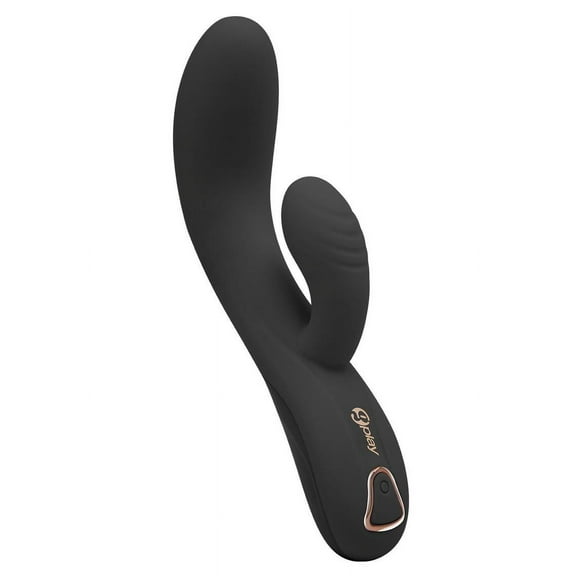 Bodywand G-Play Rechargeable Silicone G-Spot Vibrator, Black