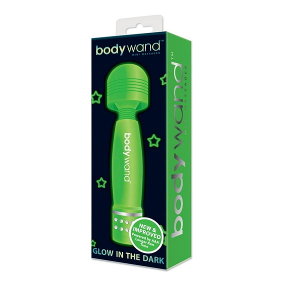 Bodywand Mini Personal Massage Wand, Glow In The Dark