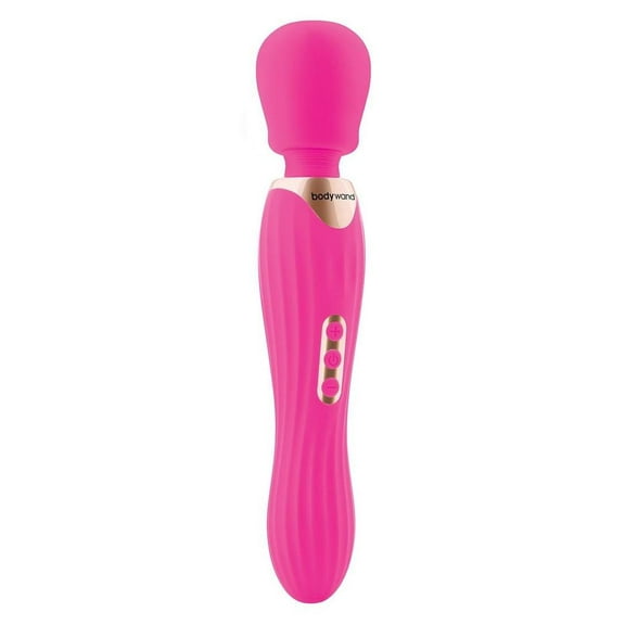 Bodywand Rumble Rechargeable 12" Personal Massage Wand, Hot Pink