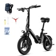 thumbnail image 1 of Bodywel Folding Electric Bicycle for Teens Adults, Mini E Bike City Commuter, 500W Motor, 36V 10Ah Battery, 20 mph, UL2849 Certified, 1 of 12
