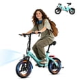 thumbnail image 1 of Bodywel Electric Bike for Adults & Teens 14+, 14" Folding Ebike, Peak 500W Motor, 36V 10Ah Battery, School Supplies E-Bike, Commuting Bicycle, UL2849, 1 of 12